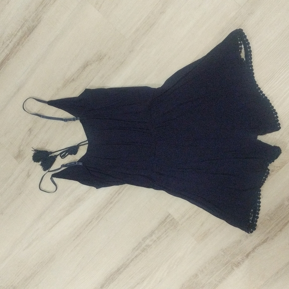 Navy Blue Romper - Size M (runs small) - Picture 2 of 5
